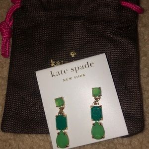 New- never warm kate spade earrings
